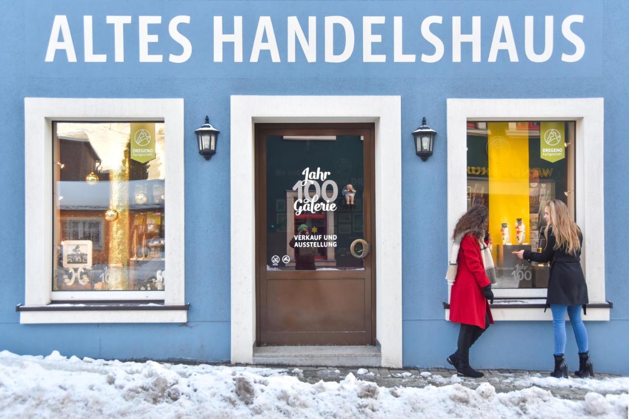 Hotel Erbgericht Buntes Haus Seiffen Bagian luar foto